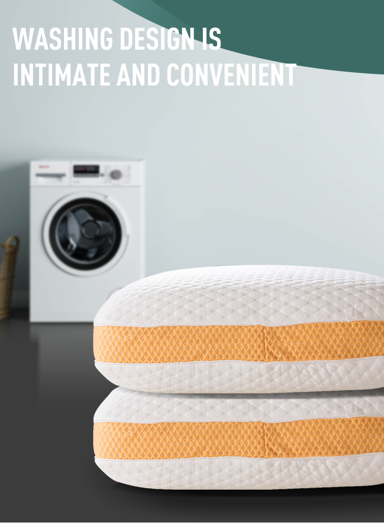 Proveedor de almohadas para dormir cómodas y de espuma suave y muy elásticas con tejido tencel fresco y agradable para la piel para hoteles y clubes para personas mayores 17