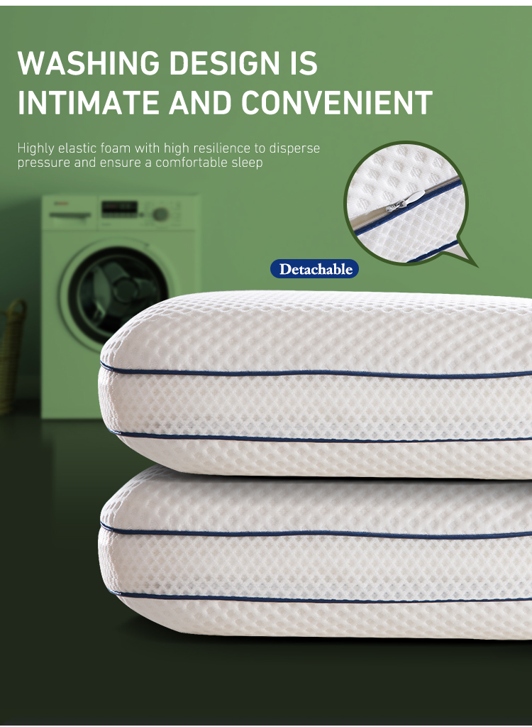 Горячая Распродажа Спящий Любимый Рельеф Давление Охлаждающий Гель Память Пена Хлеб Гидрофильный Хлопок Подушка Для Сна 21