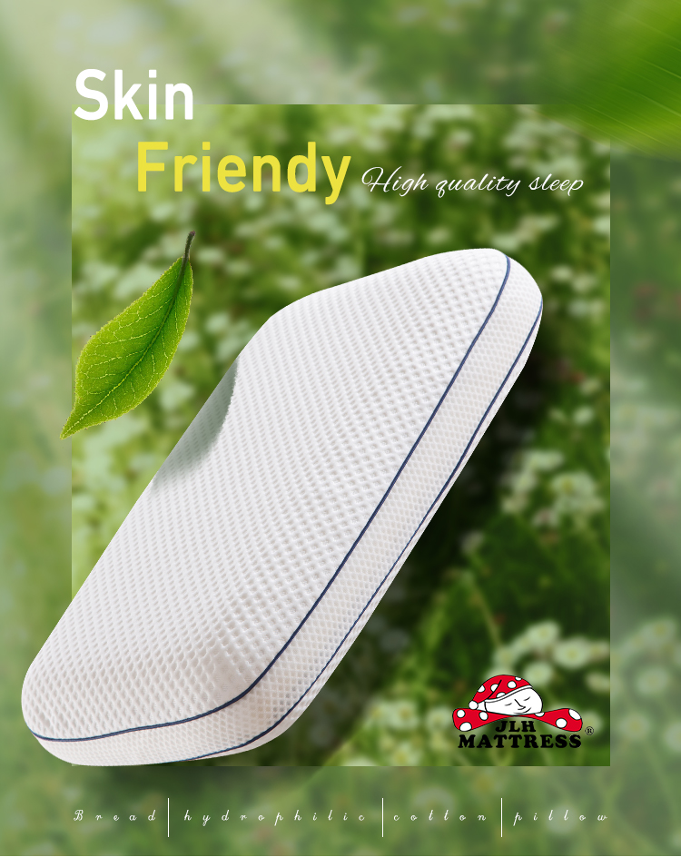 Горячая Распродажа Спящий Любимый Рельеф Давление Охлаждающий Гель Память Пена Хлеб Гидрофильный Хлопок Подушка Для Сна 17