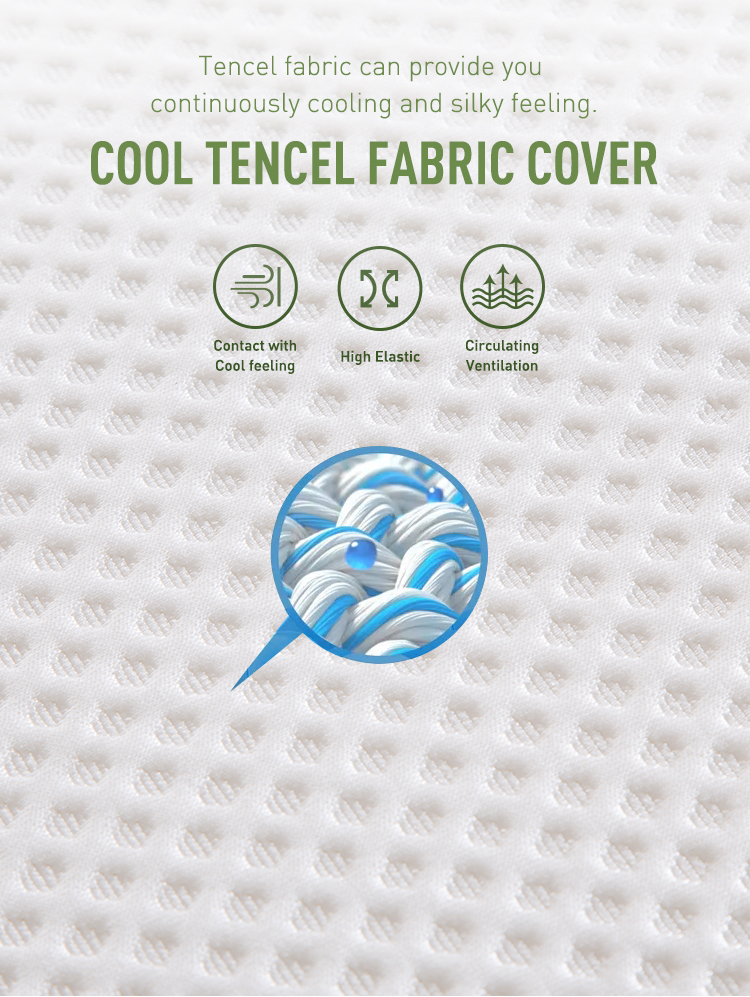 Горячая Распродажа Спящий Любимый Рельеф Давление Охлаждающий Гель Память Пена Хлеб Гидрофильный Хлопок Подушка Для Сна 15