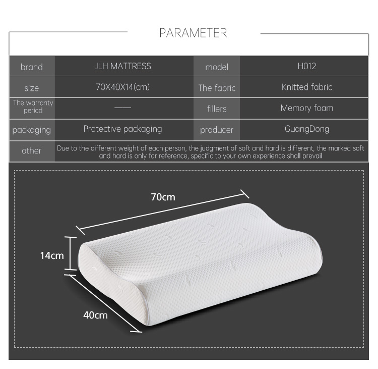 подушки для гостиничных апартаментов из белой трикотажной ткани с ортопедическим эффектом для взрослых с охлаждающим гелем Infused memory foam подушка 20