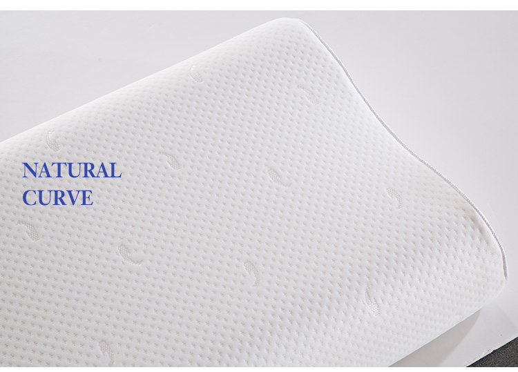 подушки для гостиничных апартаментов из белой трикотажной ткани с ортопедическим эффектом для взрослых с охлаждающим гелем Infused memory foam подушка 21