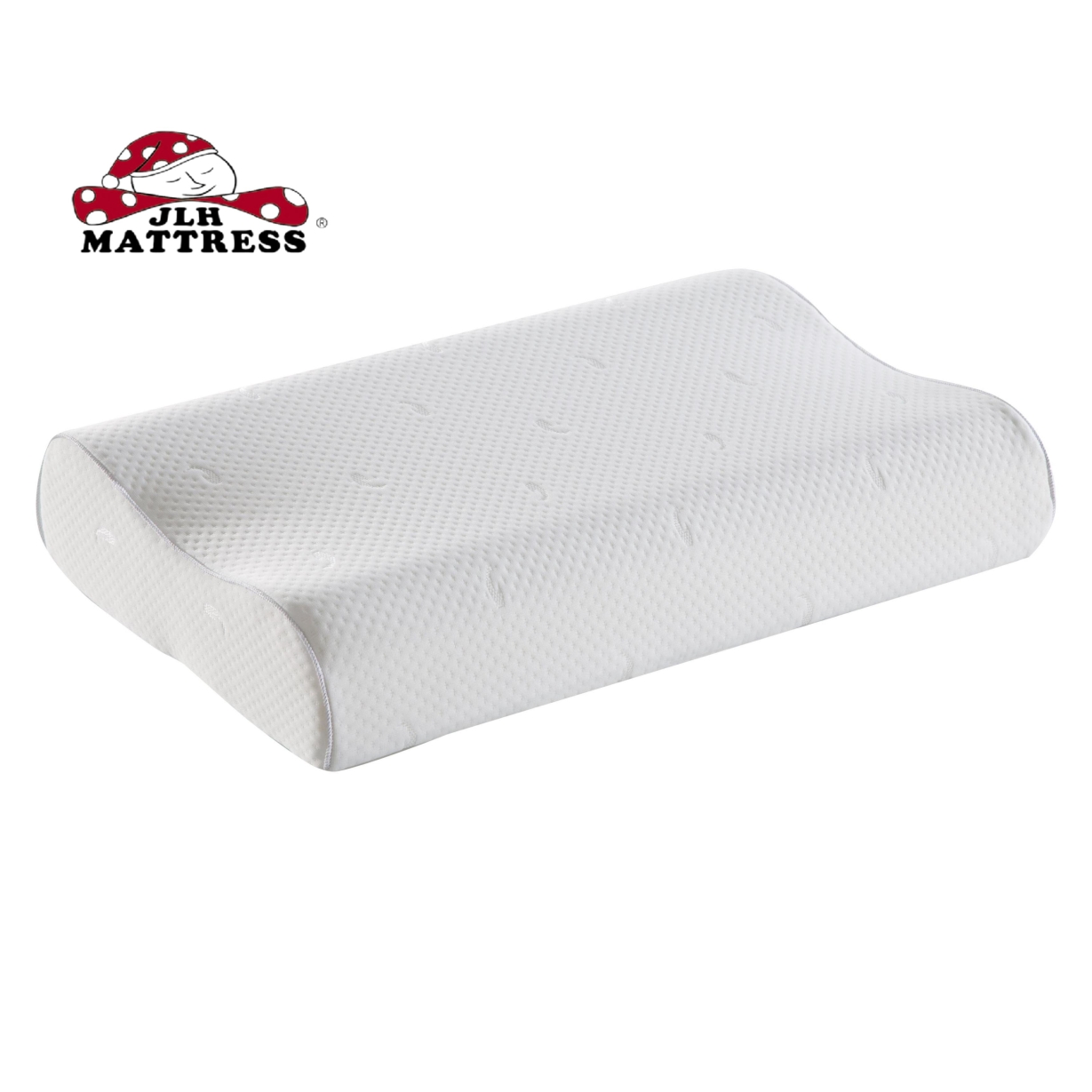 подушки для гостиничных апартаментов из белой трикотажной ткани с ортопедическим эффектом для взрослых с охлаждающим гелем Infused memory foam подушка 5
