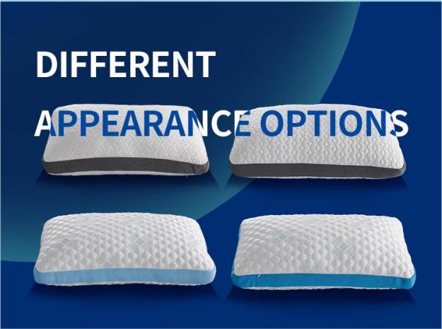 Высококачественная оптовая ткань из ткани с перьями 100% вата для мытья пена с засыпанием спящей измельченная подушка для постельных принадлежностей 9