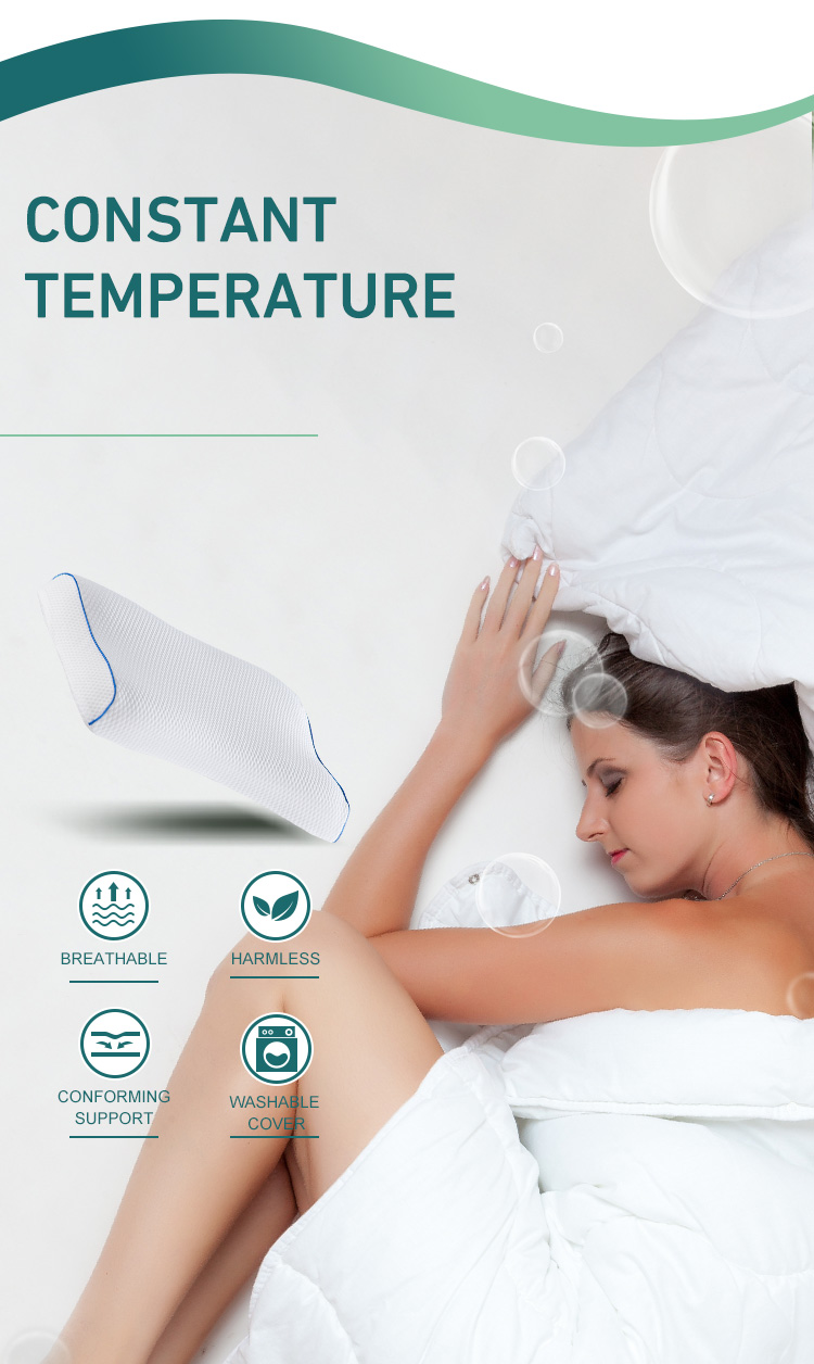 Proveedor de almohadas de espuma viscoelástica baratas AK97 Breeze Cooling Pillow de la mejor calidad al por mayor & fabricantes 18