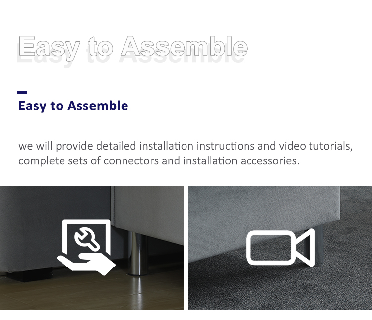 MB3568ZT Three-piece headboard disassembly and splicing simple upholstered bed 11