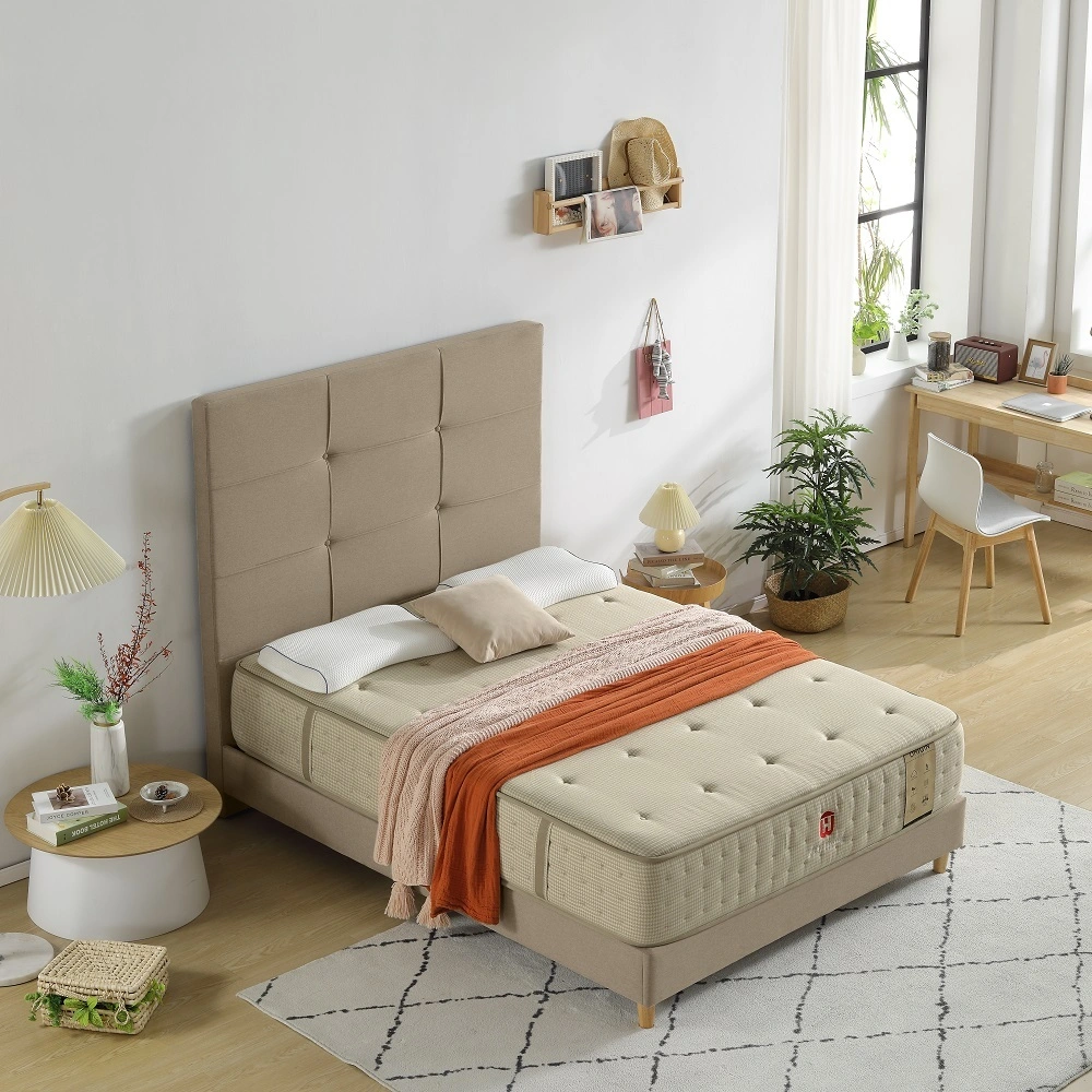 JLH Mattress - Matelas à ressorts ensachés en mousse à mémoire de forme biosourcée ORIGIN 2023 12 pouces 21PB-38 1