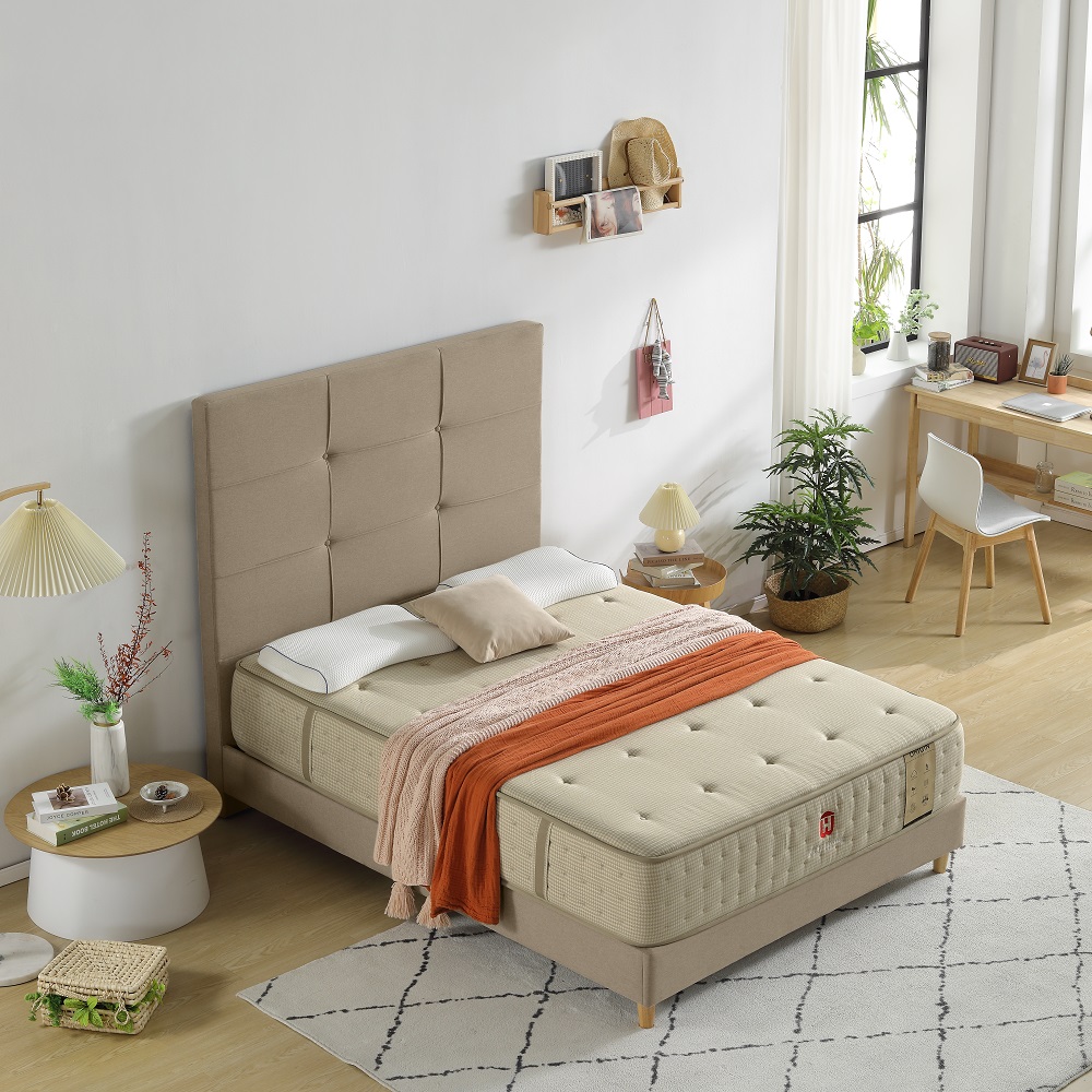 JLH Mattress - 2023 ORIGIN Bio-based Memory Foam Pocket Sprung Mattress 12inch 21PB-38 11