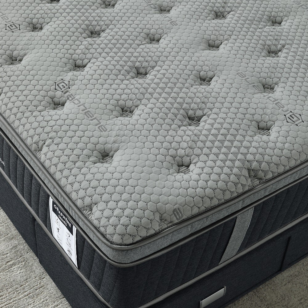 JLH Mattress - 2023 GRAPHENE Bio-Based Memory foam pocket spring Mattress 11.5inch 34PB-37 8