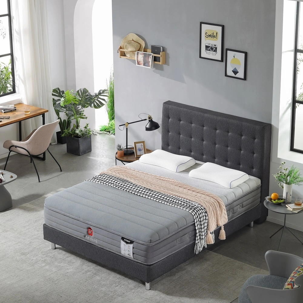 JLH Mattress - 2023 FITMAT Avtagbar naturlatex pocket fjærmadrass med god pris 34PF-01 1
