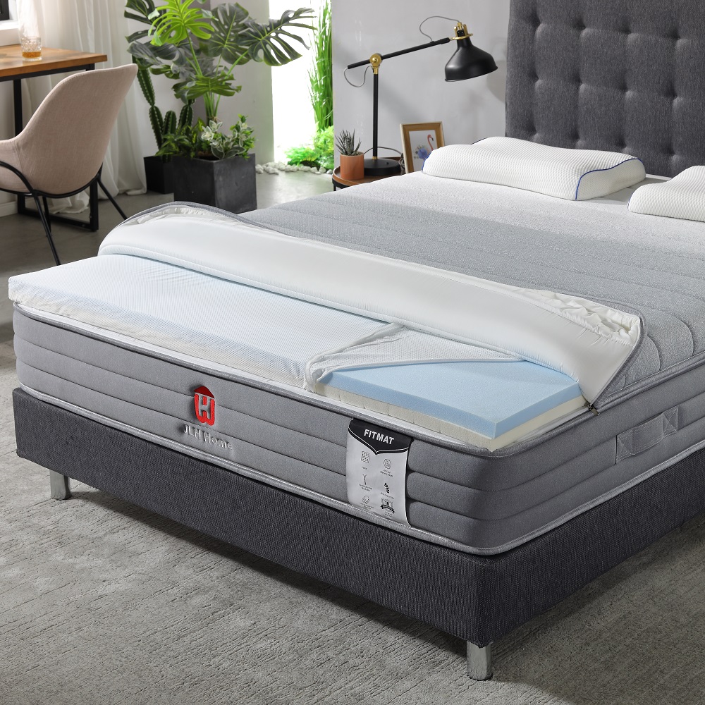 JLH Mattress - 2023 FITMAT Removable Natural Latex pocket Spring Mattress with good price 34PF-01 7
