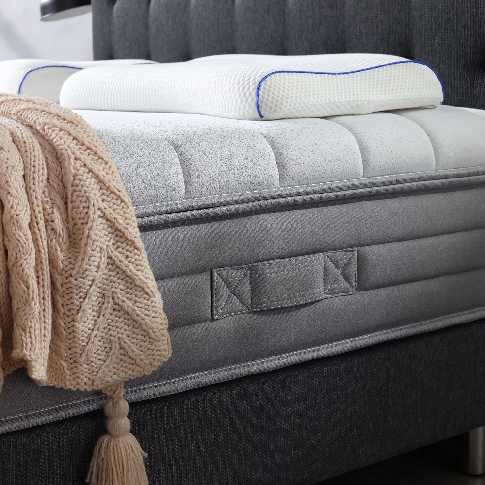 JLH Mattress - 2023 FITMAT Removable Natural Latex pocket Spring Mattress with good price 34PF-01 9