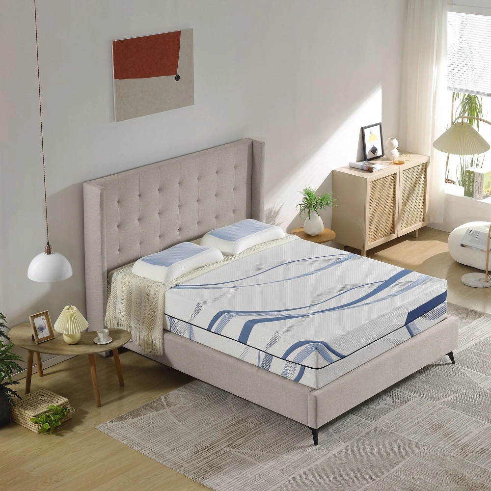 JLH Mattress - New Good Price Reversible Gel Memory Foam Mattress For Adult Sleep 12inch 30GM-01 1