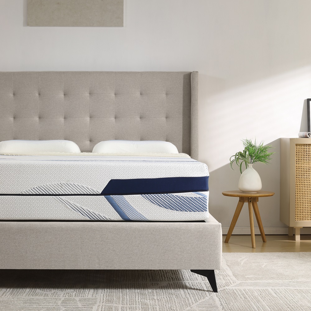 JLH Mattress - New Good Price Reversible Gel Memory Foam Mattress For Adult Sleep 12inch 30GM-01 6