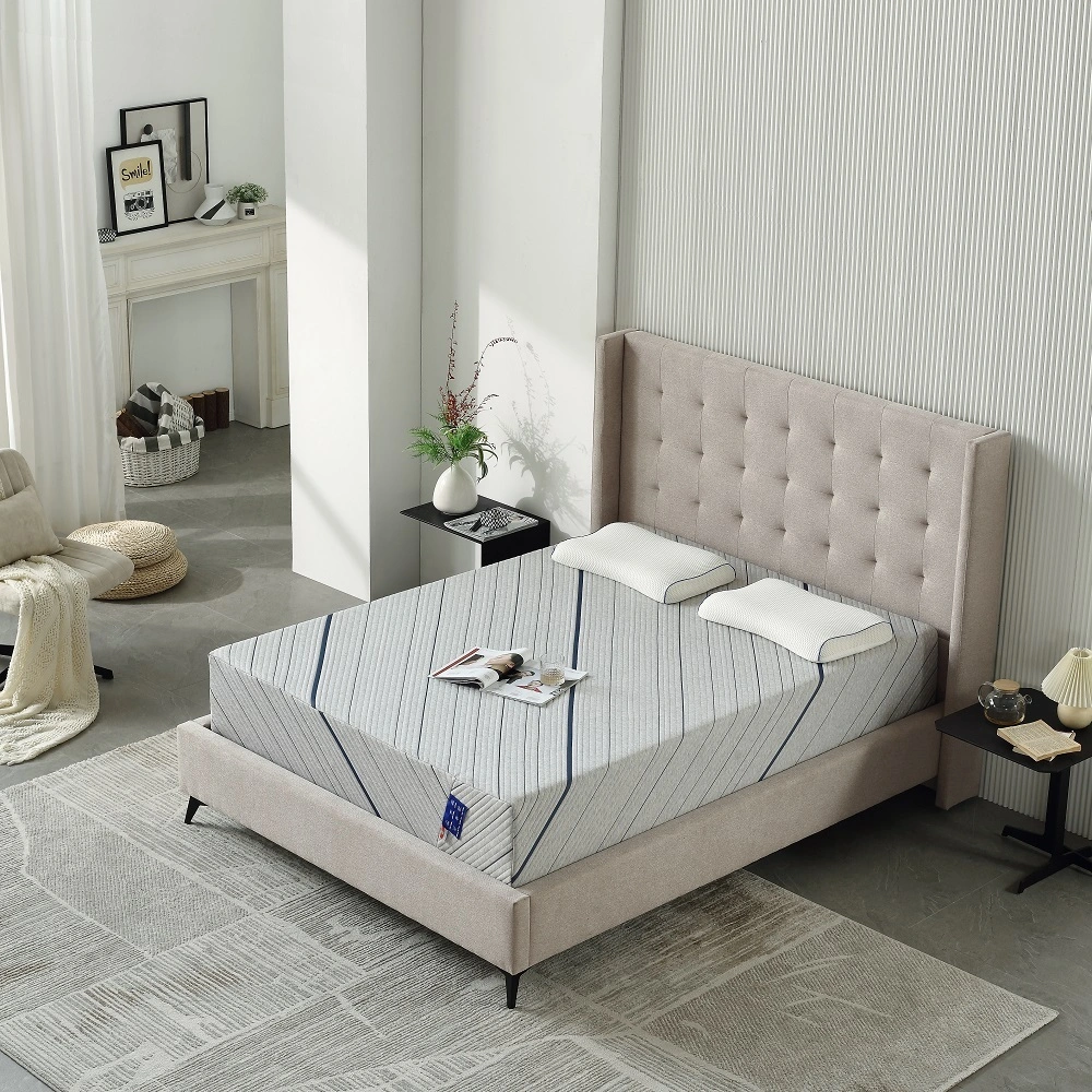 JLH Mattress - Nuevo colchón de espuma viscoelástica de base biológica orgánica para adultos de 12 pulgadas 30BM-01 1