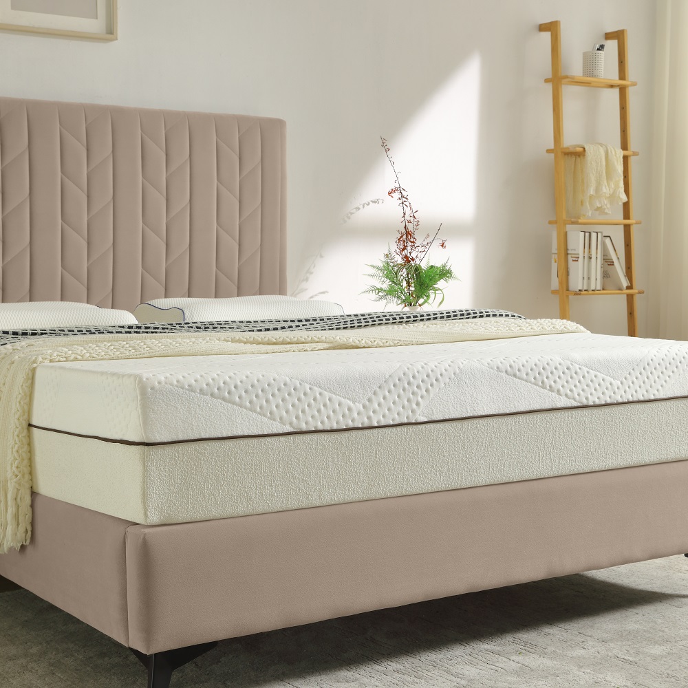 25TM-01 Best Valued Green Tea Memory Foam Mattress For Adult 10inch 9