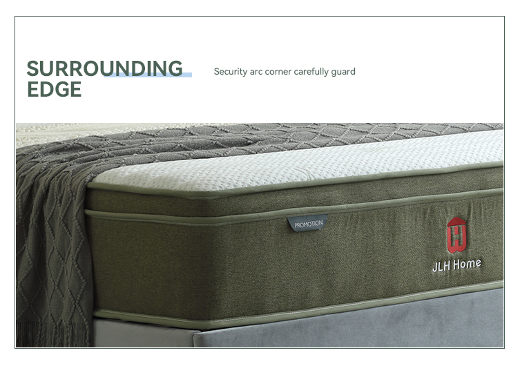 34PB-42 Promotion hot selling rolled packing mattress in Amazon Supplier & manufacturers | JLH Mattress 12