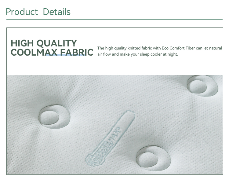 Best Quality 34PB-41 EASY GO Eurp Top Pocket spring mattress Rolled in a box Factory 11