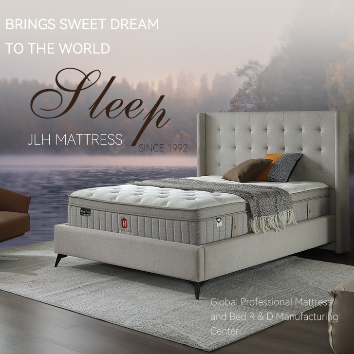 Colchón Box spring más firme de algodón orgánico fresco natural 34PA-94 Productos | JLH Mattress 1