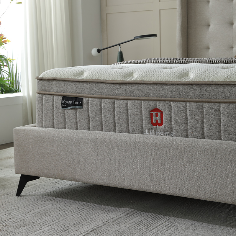 34PA-94 Natural Fresh Oraganic Cotton firmer Box spring mattress Products | JLH Mattress 3