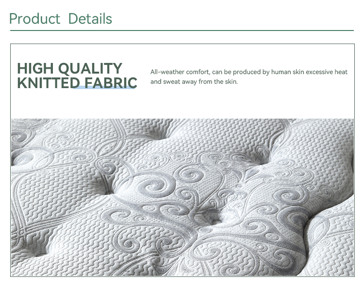 47AA-22 Royal Luxury sleep double pocket spring mattress Products | JLH Mattress 11