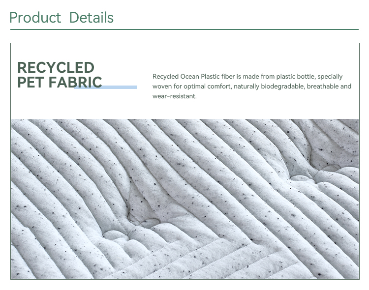 13inch Best 34PB-39 Lolita Ocean recycling Lady-S pocket spring mattress Products | JLH Mattress 11