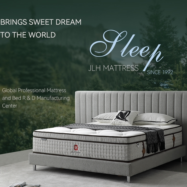 13 بوصة بالجملة 34PD-13 مرتبة فاخرة Cooltouch مفتوحة الملفوفة بسعر جيد - JLH Mattress 1