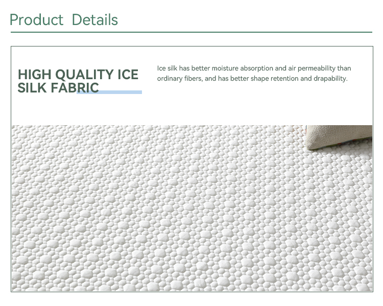 30BM-04 Ice silk Bamboo Charcoal Memory foam mattress Products | JLH Mattress 11