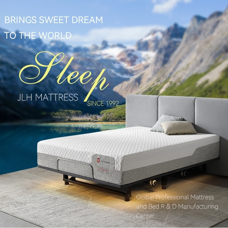 30BM-04 Ice silk Bamboo Charcoal Memory foam mattress Products | JLH Mattress 1