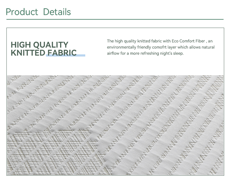 35TM-01 Royal Ice Cool Air memory foam Hybrid mattress Products | JLH Mattress 11