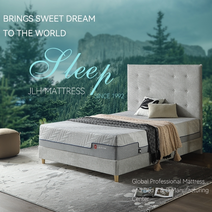29CM-01 Miglior materasso in memory foam al carbone Baoboo Prezzo di fabbrica - JLH Mattress 1