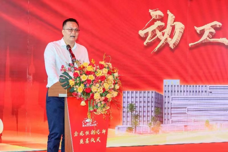 Grunnstein legging seremonien av JINLONG ZHANG nye hovedkvarter 3
