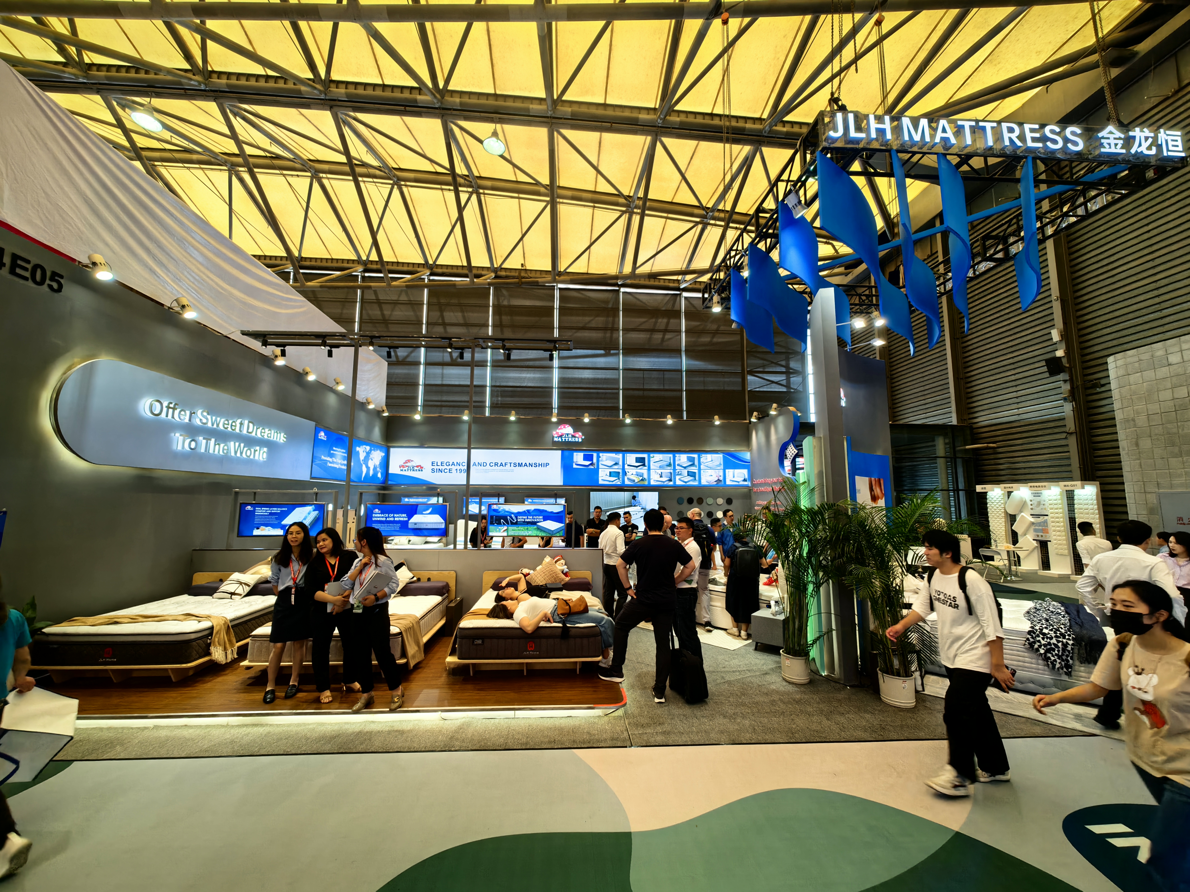 جينلونج هينج للأثاث: شرارة الابتكار العالمي في مجال المراتب، وريادة حركة النوم الصحي 2