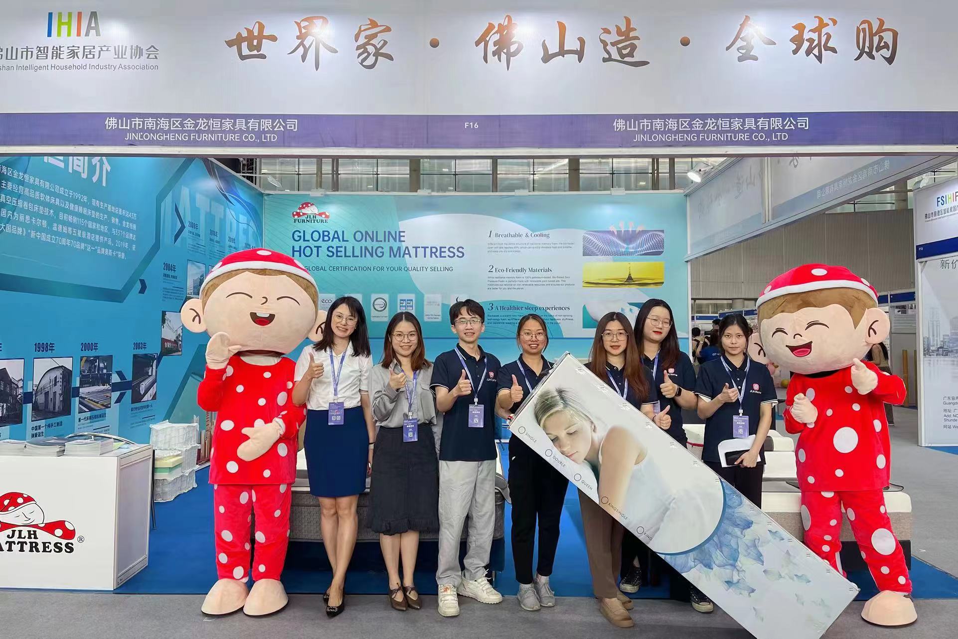 JLH FURNITURE: яркое сияние на выставке Guangzhou Cross Expo 3