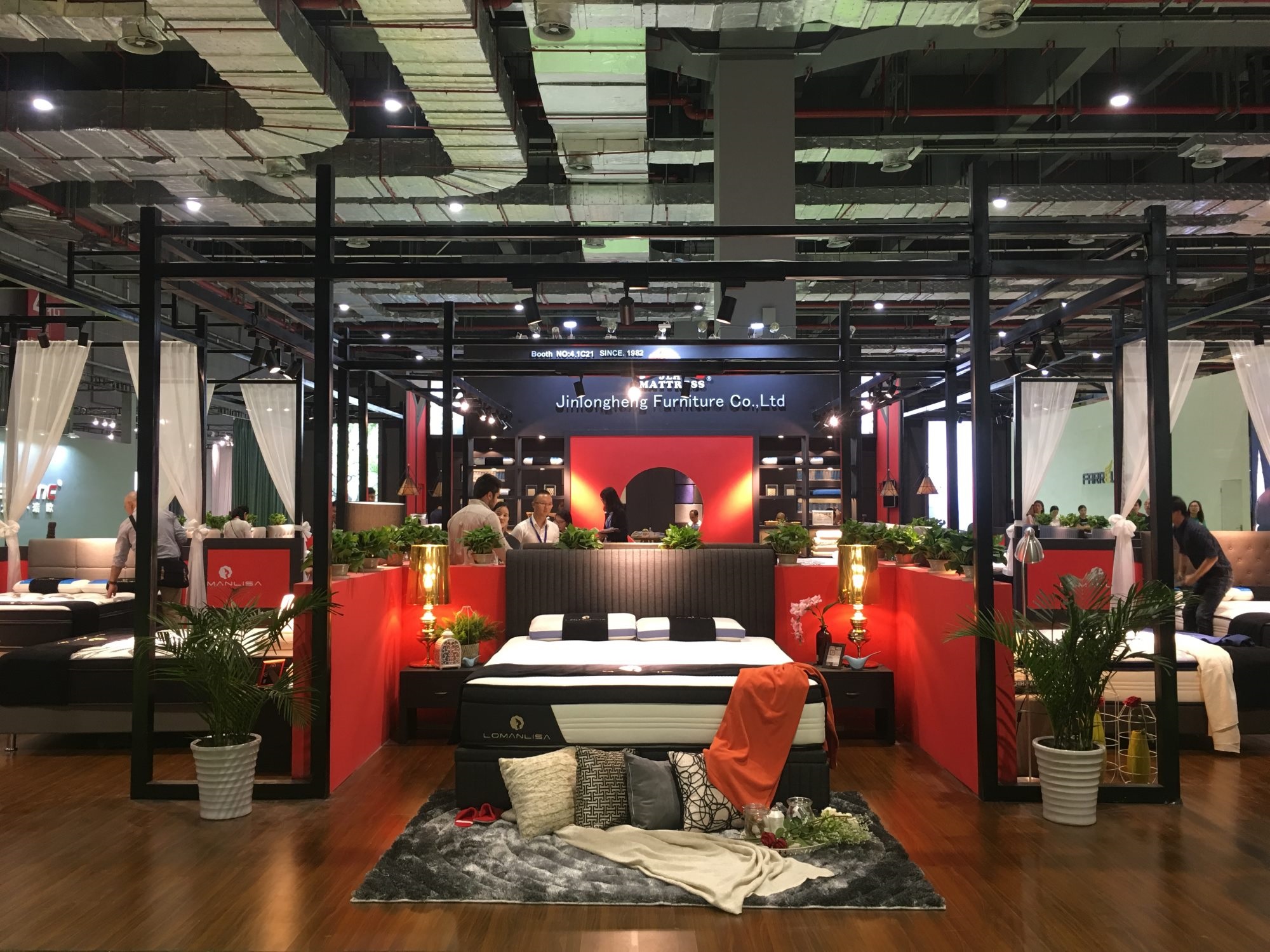 Jinlongheng Møbelprodusenten deltok på China International Furniture Fair 1