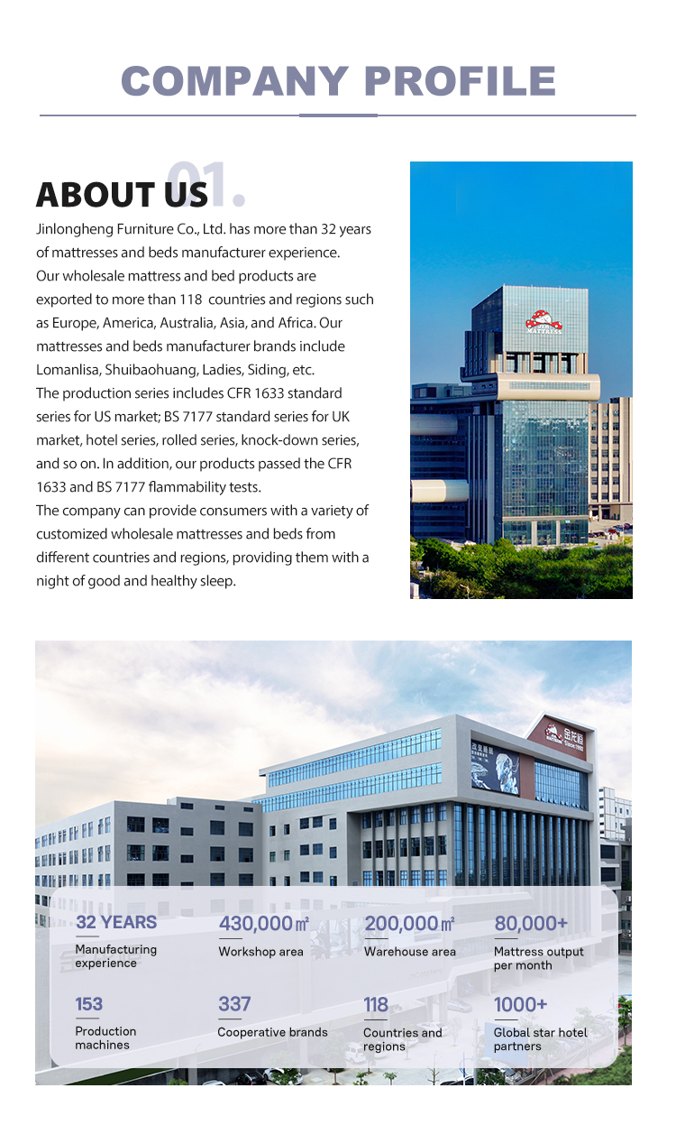 34PB-50 Customized Inch Queen Pocket Spring Mattress for Back Pain Made in China Bed Mattresses in a Box- JLH Mattress 18