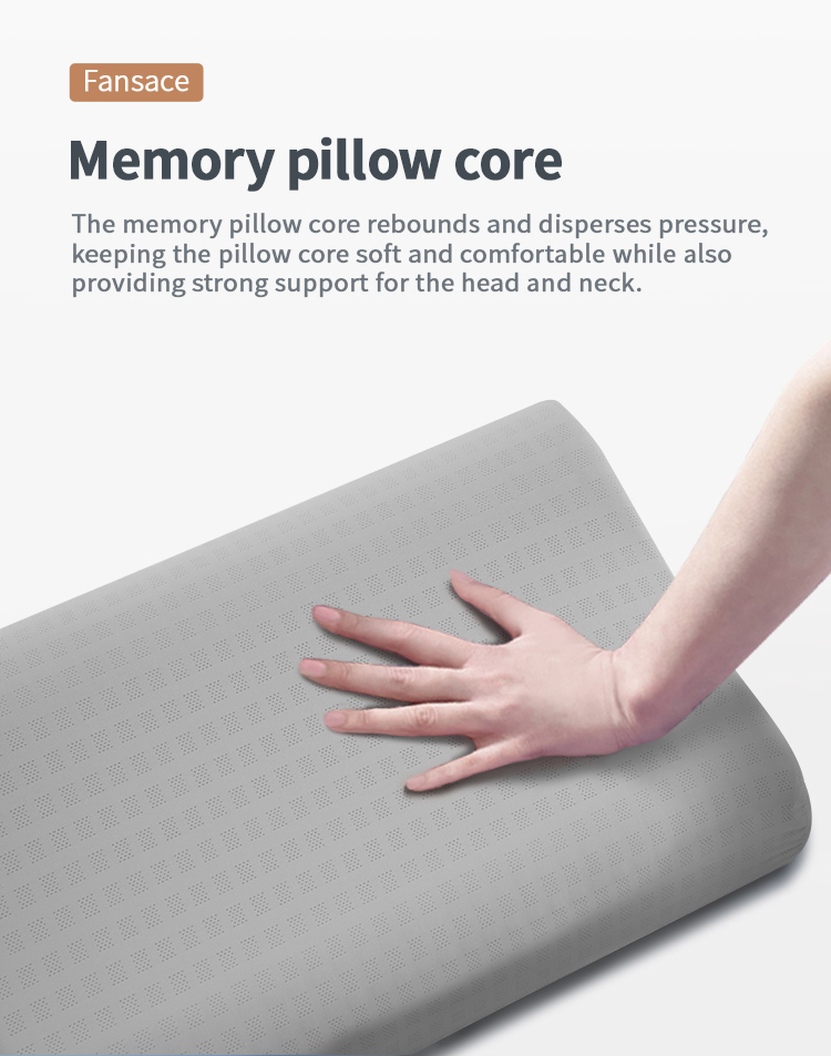 FP-03 売れ筋商品 人間工学に基づいた頸椎ゼロ圧力ディープスリープメモリーフォーム枕 13