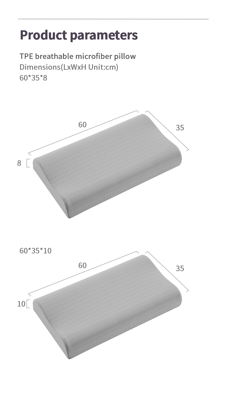 FP-03 売れ筋商品 人間工学に基づいた頸椎ゼロ圧力ディープスリープメモリーフォーム枕 17