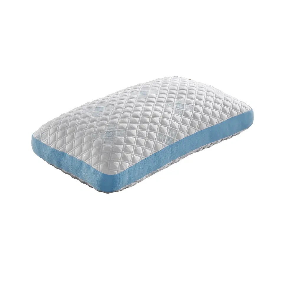 Cooling Sleeping Shredded Memory Foam Pillow for Side Back and Stomach Sleepers 1