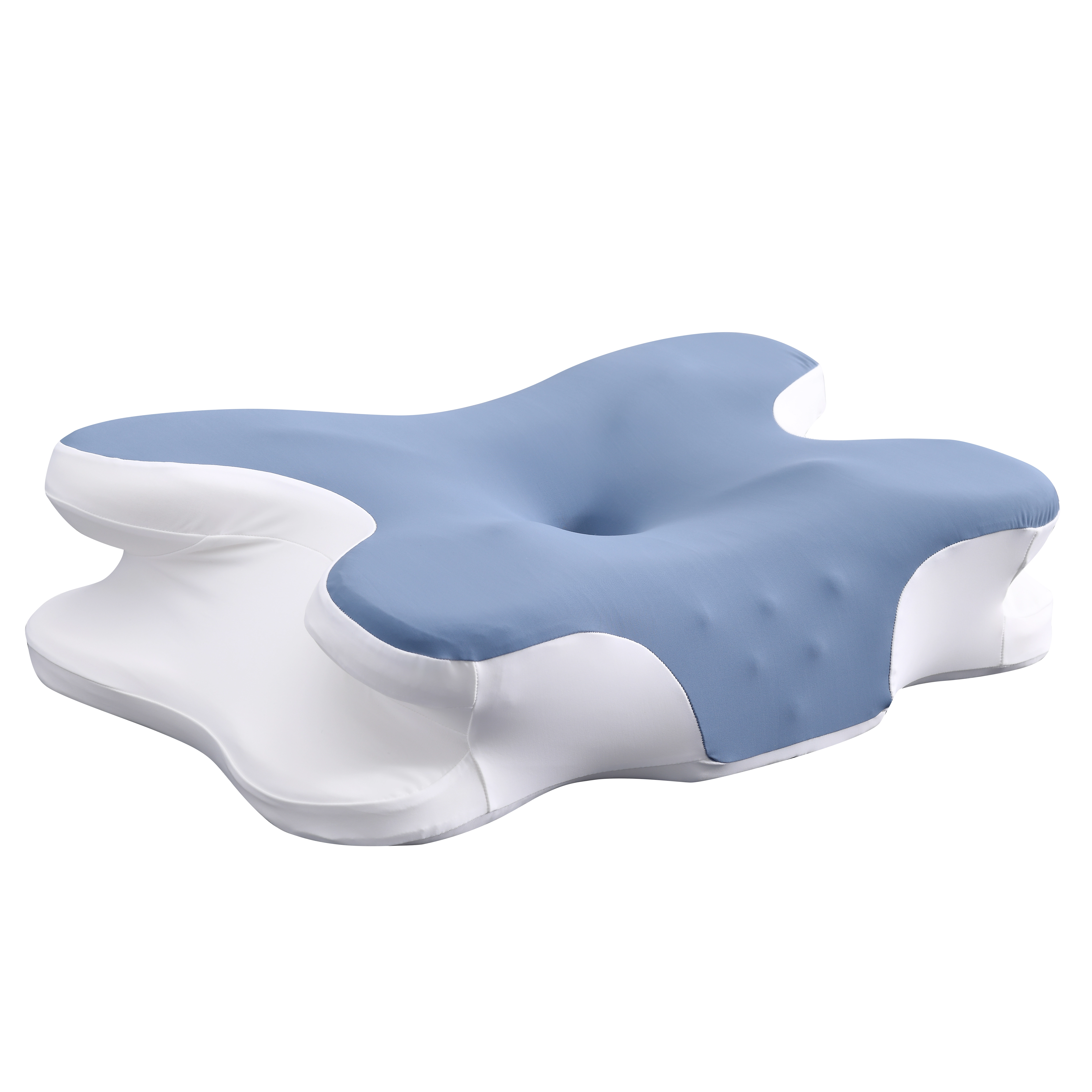 Travesseiro refrescante para alívio da dor FP-12, suporte para pescoço, almofadas de espuma viscoelástica com contorno ergonômico em formato de borboleta - JLH HOME 1