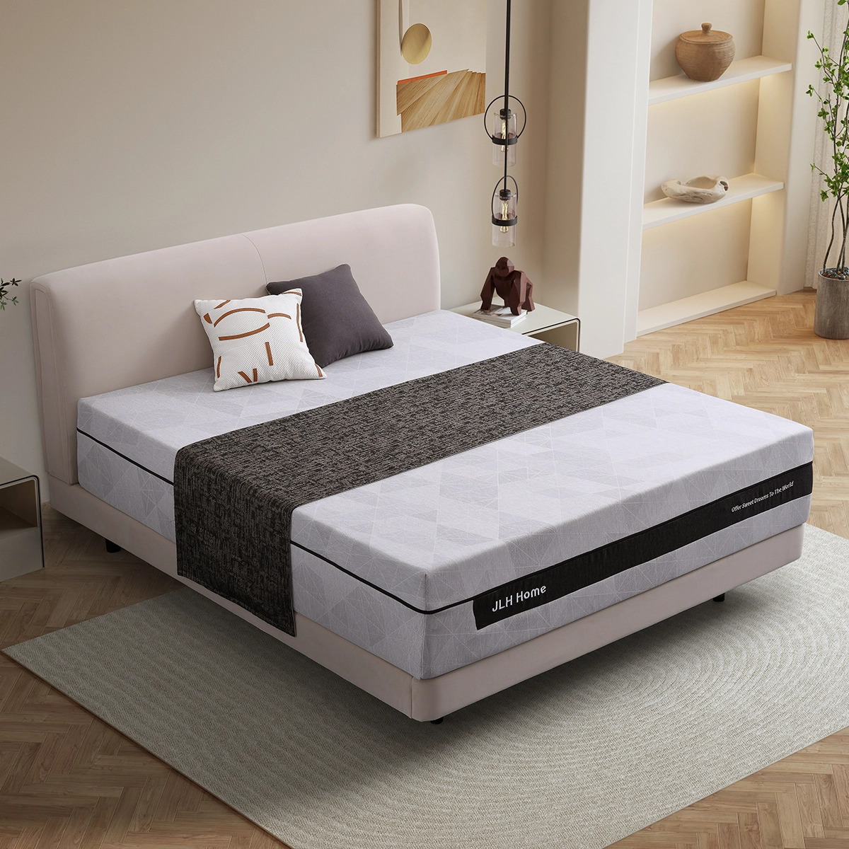 35MM-01 High-Density 12 Inch Memory Foam Mattress Pressure Relief - Motion Isolation & CertiPUR-US Certified 1