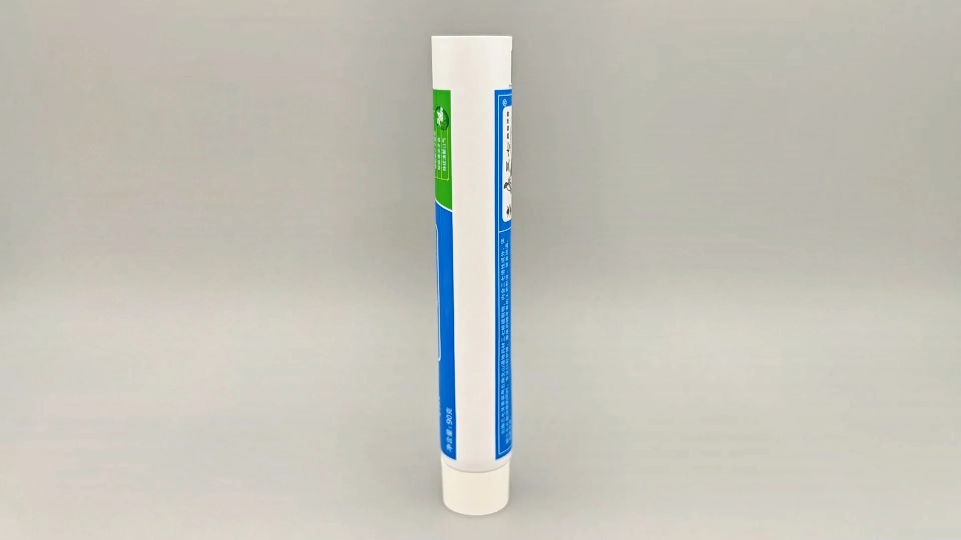 D28mm screw cap offset printed aluminum plastic tube 1
