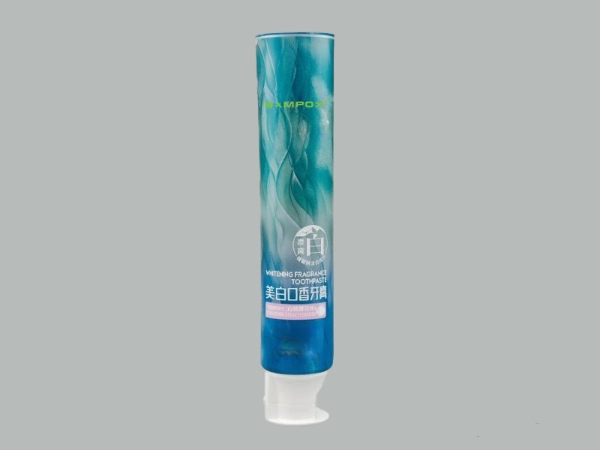 D35mm matte screen printed aluminum plastic toothpaste tube with doctoral cap 1