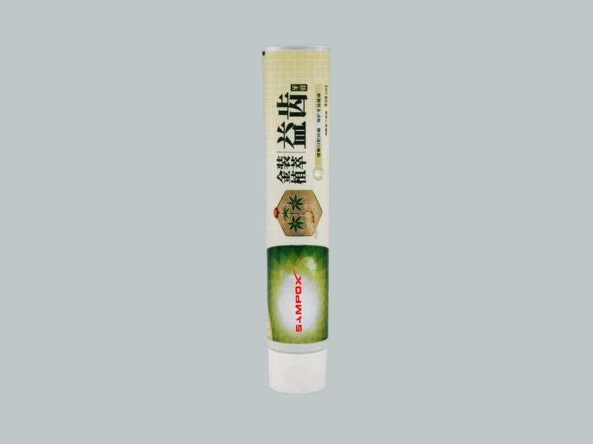 D35 mm glänzende Flexo-Zahnpastatube aus Aluminium mit Schraubverschluss 1