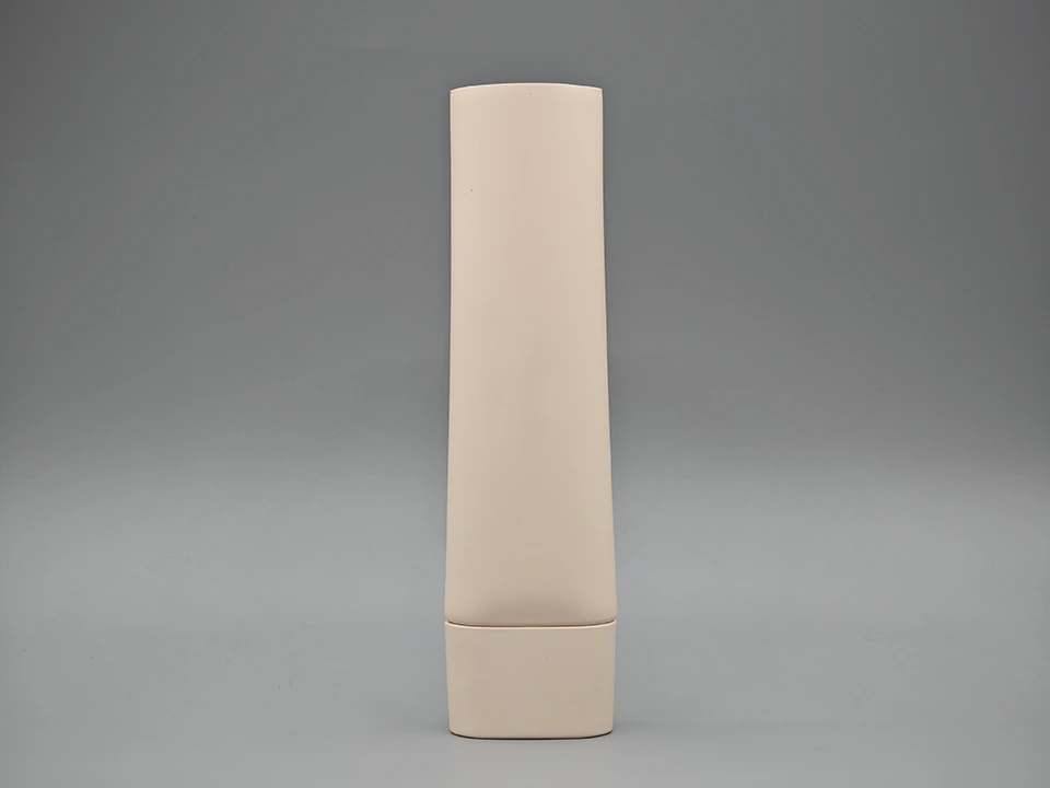 Nude Tinted Cream Tube Matte Flat Twist Cap Minimalist Packaging 1