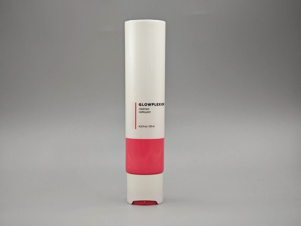 Reinigungscremetube, 125 ml, D40 mm, PE-Kosmetik-Quetschtube mit Klappdeckel 1