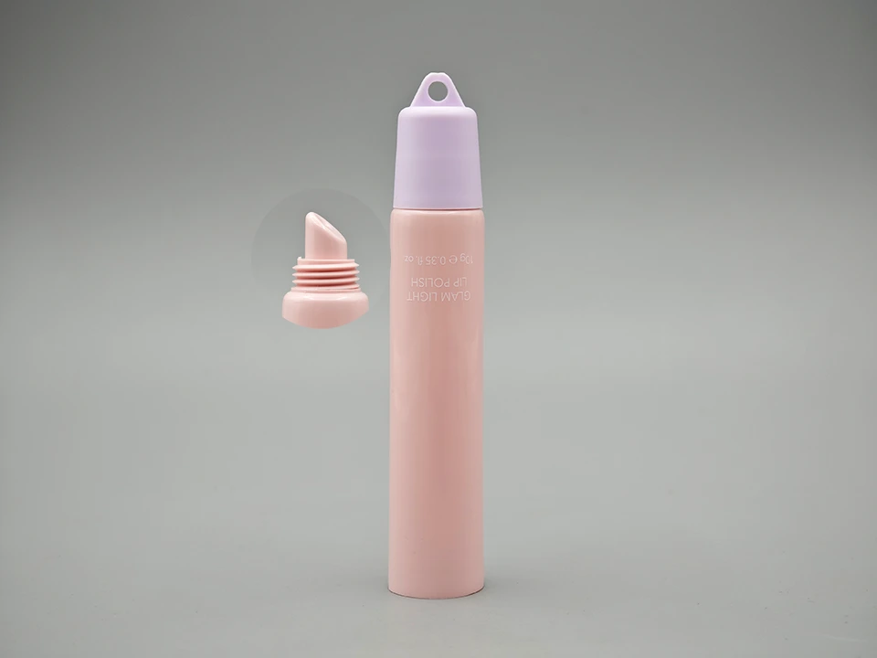 LIP BALM TUBE พร้อมฝาปิดสำหรับการแขวน sampox d19mm/10g ที่แขวนได้ง่าย 1