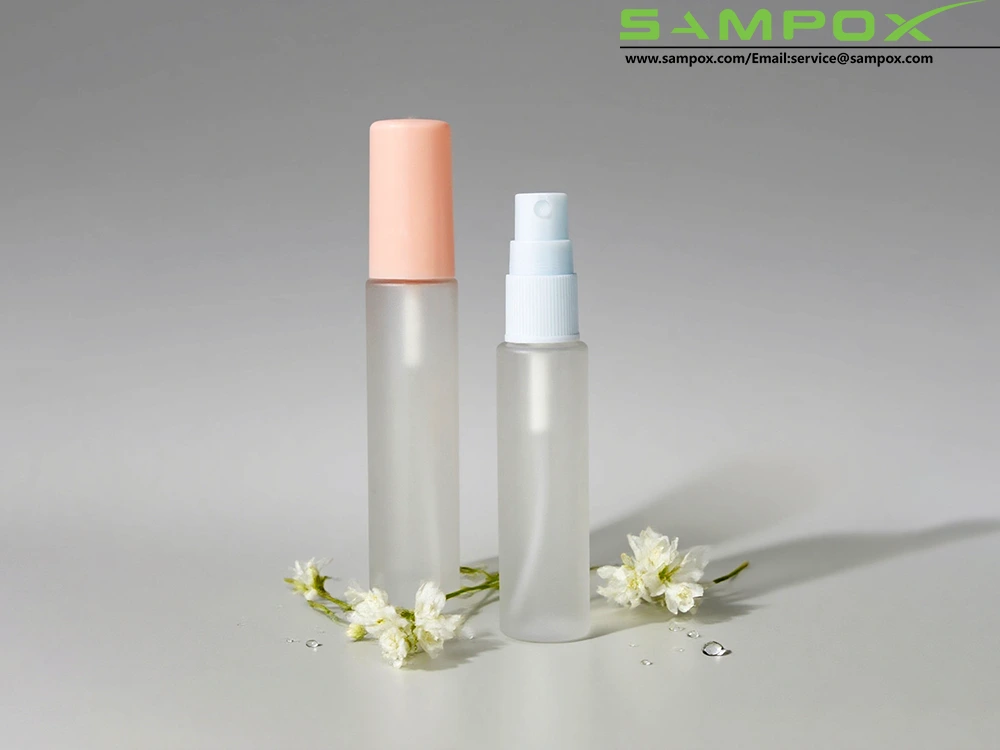 Custom Color PET Spray Bottle with Mist Pump and Protective Cap D21mm 1