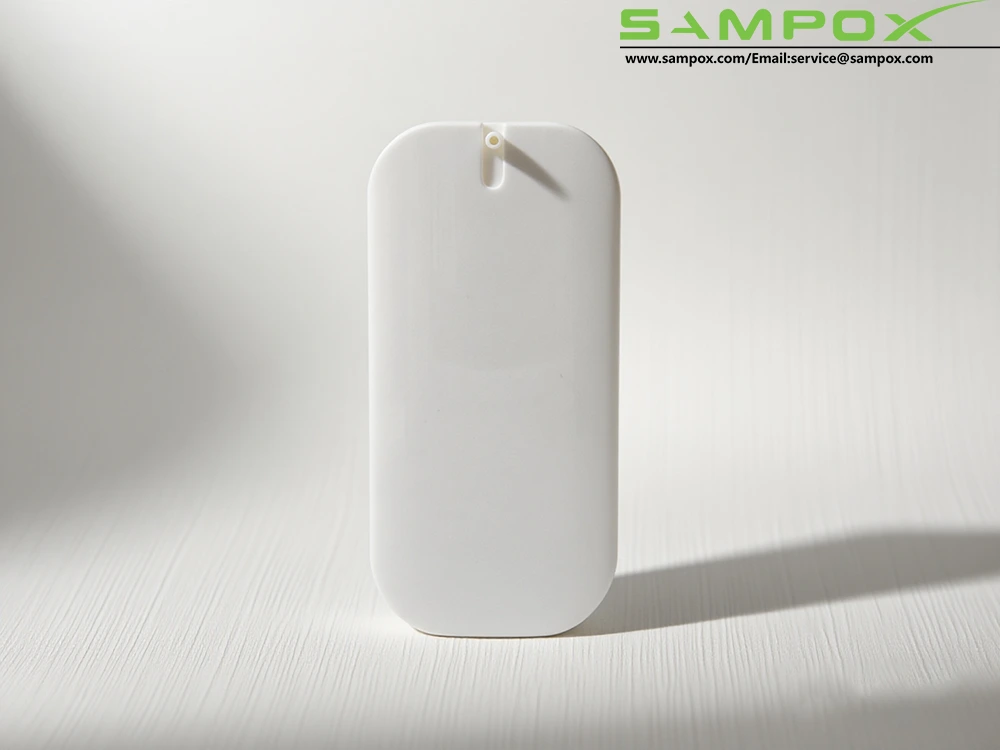 ขวดโลชั่นทรงแบนพร้อมปั๊มกดสีขาวมุก ขนาด 58 มม. 1