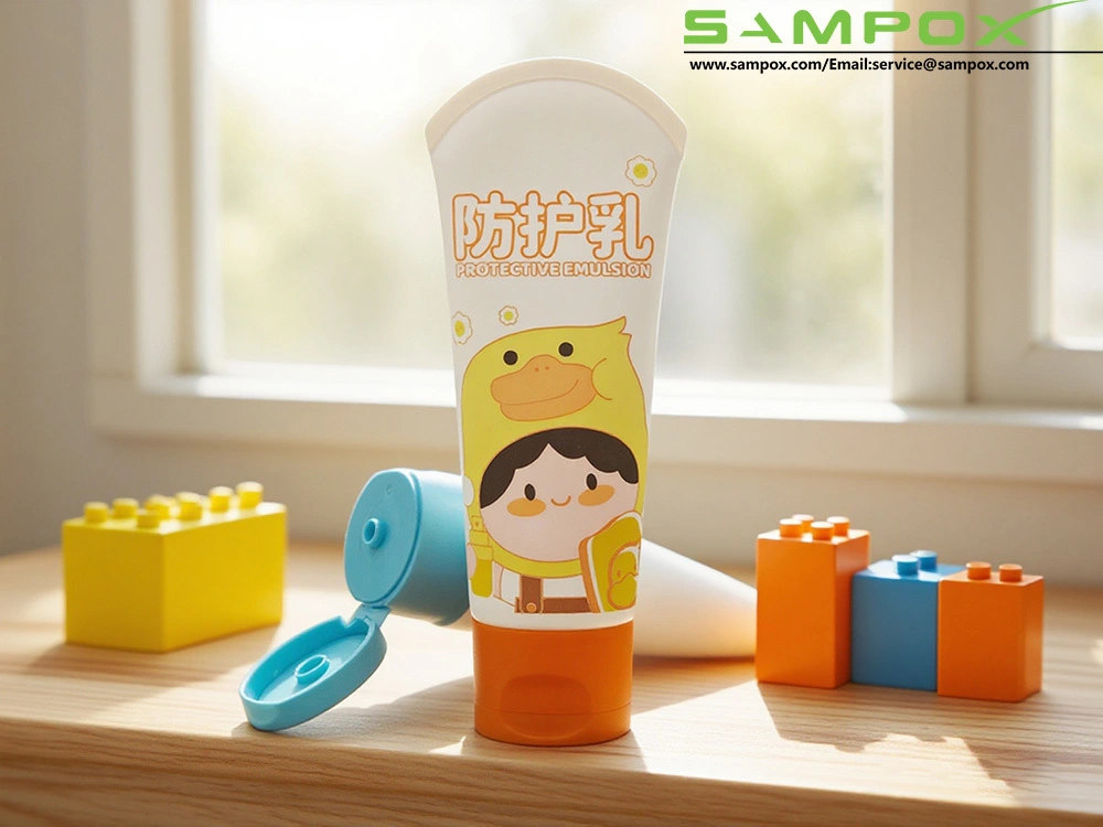 Protective Lotion Tube with Unique Tail Design D35mm 1